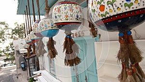 Traditional adornments in village of Kalkan