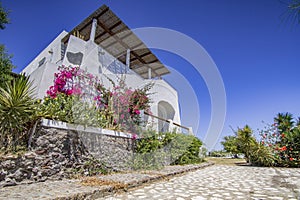 Traditional Aeolian house, Italy