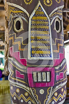 Traditional African ethnical totem