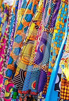 Traditional African Fabric in Many Patterns