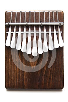 Traditional African instrument kalimba or thumb piano