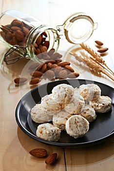 Traditional almond cookies