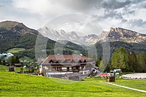 Traditional alpine Hotel