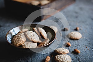 Traditional Amaretti biscuits
