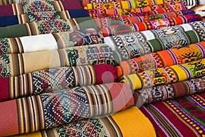Traditional Andean Tapestry photo