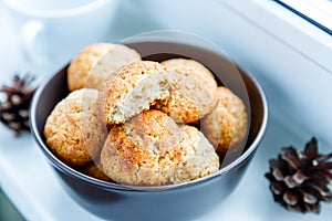 Traditional Anzac Biscuit Homemade Dessert