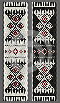Traditional Arabian Sadu Weaving Bookmarks