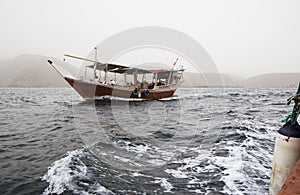 Traditional Arabic boat-Dow