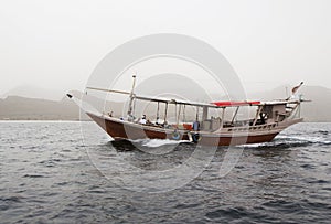 Traditional Arabic boat-Dow