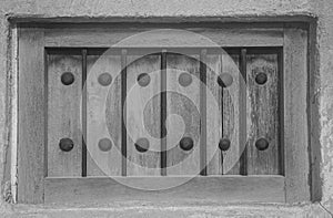 Traditional Arabic House Door.Old arab door