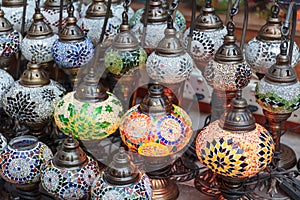 Traditional Arabic lamps