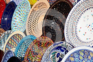 Traditional Arabic Pottery on the Market