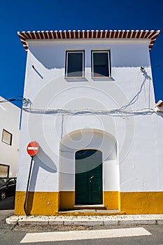 Traditional architecture in Almodovar, Alentejo, Portugal