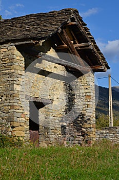 Traditional architecture in the Aragonese Pyrenees
