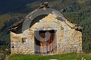 Traditional architecture in the Aragonese Pyrenees