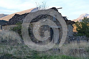 Traditional architecture in the Aragonese Pyrenees