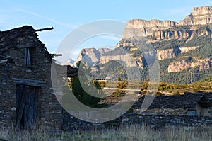 Traditional architecture in the Aragonese Pyrenees