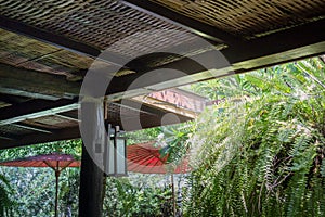 Traditional Architecture Of Bamboo Roof