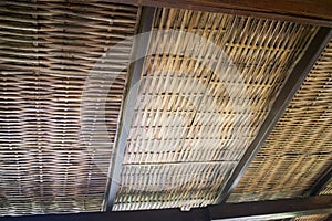 Traditional Architecture Of Bamboo Roof