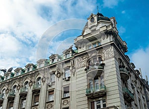 Traditional architecture in Novi Sad city