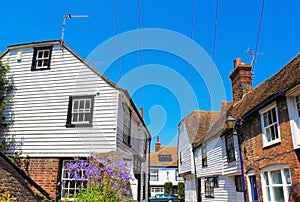 Traditional architecture Old Town of Rye England