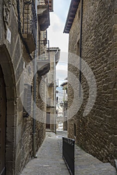 Traditional architecture in Sos del Rey Catolico photo