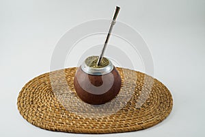 Traditional Argentinean Bevarage. Yerba Mate. Buenos Aires. South America.