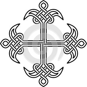 Traditional Armenian Apostolic Church cross clip art