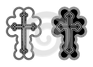 Traditional Armenian Apostolic Church cross clip art