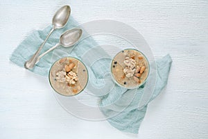 Traditional ashura dessert known as asure in Turkish, Turkey