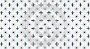 Traditional Asian damask wallpaper pattern.