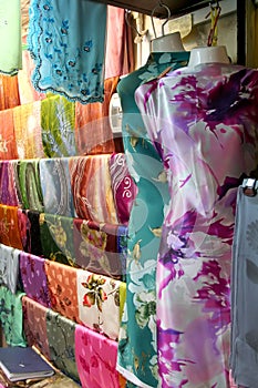 Traditional asian fabrics