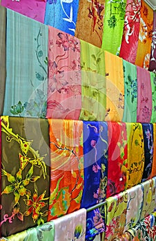 Traditional asian fabrics