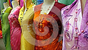 Traditional asian fabrics