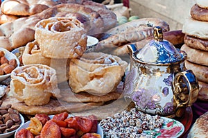 Traditional Azerbaijan Baked