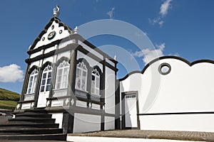 Traditional azores chapel. Imperio do Porto Martins. Terceira. P photo