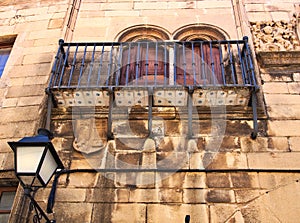 Traditional Balcony, Poble Espanyol, Barcelona, Catalonia, Spain photo