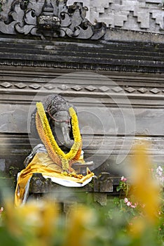 Traditional Bali Ganesha of Hindu god sculpture, is one of the best-known and most worshipped deities in the Hindu pantheon.  Bali