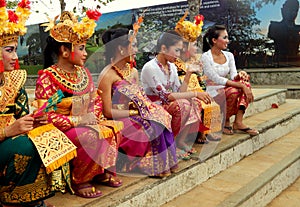 Traditional Balinese dancer