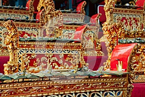 Traditional Balinese percussion orchestra Gamelan