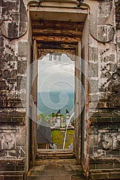 Traditional balinese temple Pura Penataran Agung Lempuyang on Bali, Indonesia