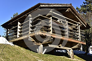 Traditional Barn in Carinthia, Austria