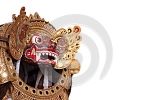 Traditional barong dance performance in Bali, Indonesia.