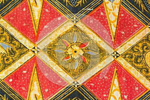 Traditional Batik Sarong Pattern
