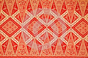 Traditional Batik Sarong Pattern