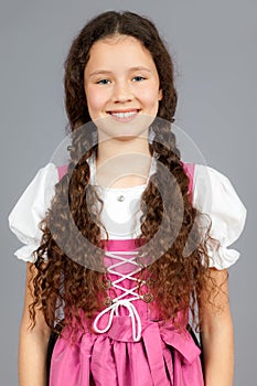 Traditional bavarian girl