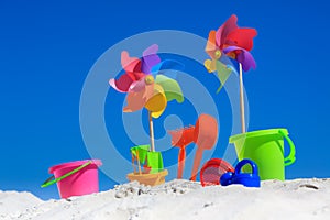 Traditional beach toys