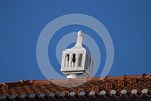 Traditional and beautiful portuguese chimney