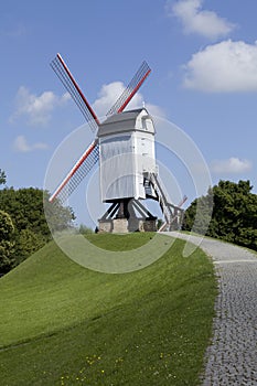 Traditional Belgium Windmill