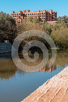 Traditional Berber houses in Morrocco photo